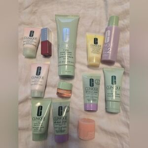 Lot Of 12 Clinique Skin Care Items NEW